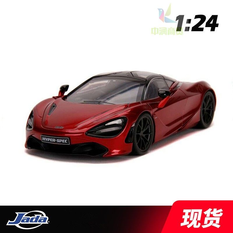 ☈Mô Hình Xe Hơi Thể Thao Jada 1/24 McLaren McLaren 720S Màu Đỏ Bằng Hợp Kim Đẹp Mắt