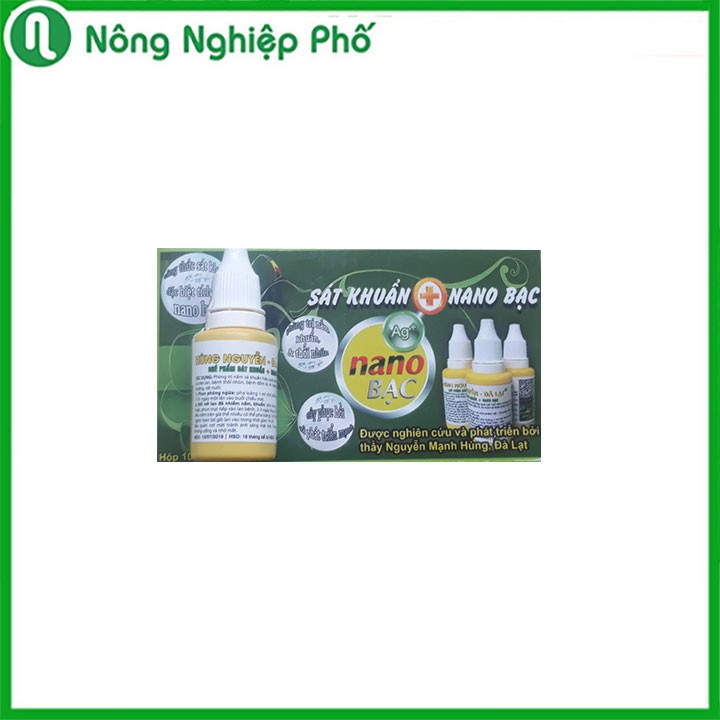 LỌ 20 ML - CHẾ PHẨM HÙNG NGUYỄN NANO BẠC CHUYÊN PHÒNG TRỊ BENH CHO PHONG LAN