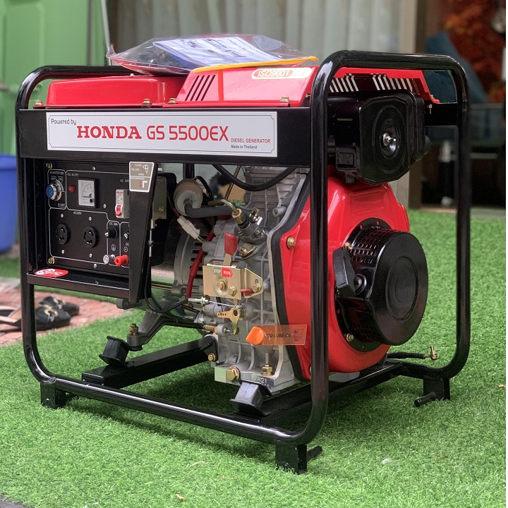 Máy Phát Điện Chạy Dầu 5Kw Honda GS5500EX