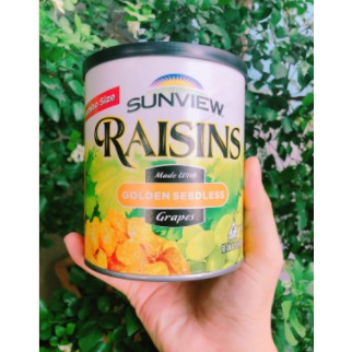 ( ảnh gốc + video  ) Nho Khô Mỹ SUNVIEW RAISINS loại hỗn hợp_tinhhoatrathaomoc