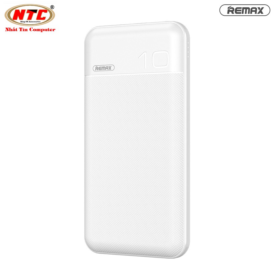 Pin sạc dự phòng Remax RPP-151 10000mAh output 3A max, lõi Li-polymer, QC3.0 và PD18W TypeC