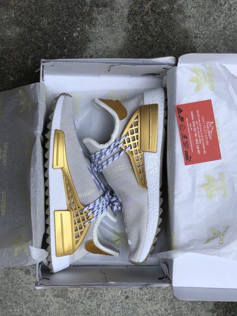 [FREE SHIP] Giày Sneaker Human Race China Gold Happy Full Box Dành Cho Nam Nữ