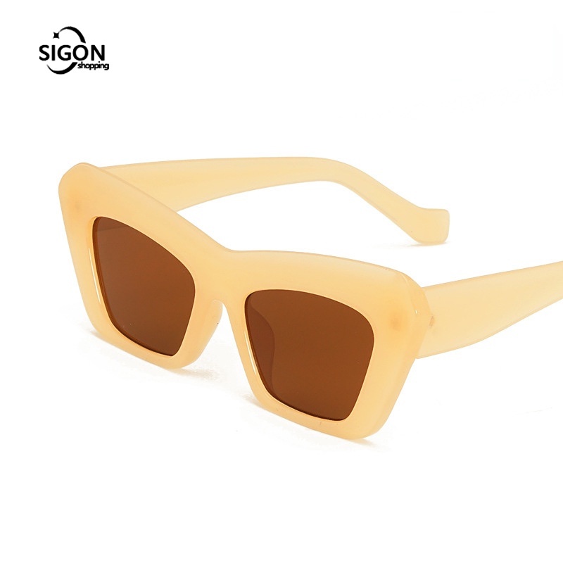 Kính Mát Gọng Vuông Chống Tia UV Thời Trang Cho Nam Nữ