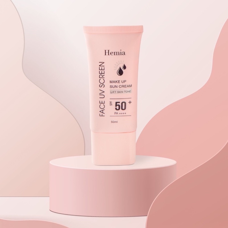 Kem Chống Nắng Nâng Tone Da HEMIA 50ml