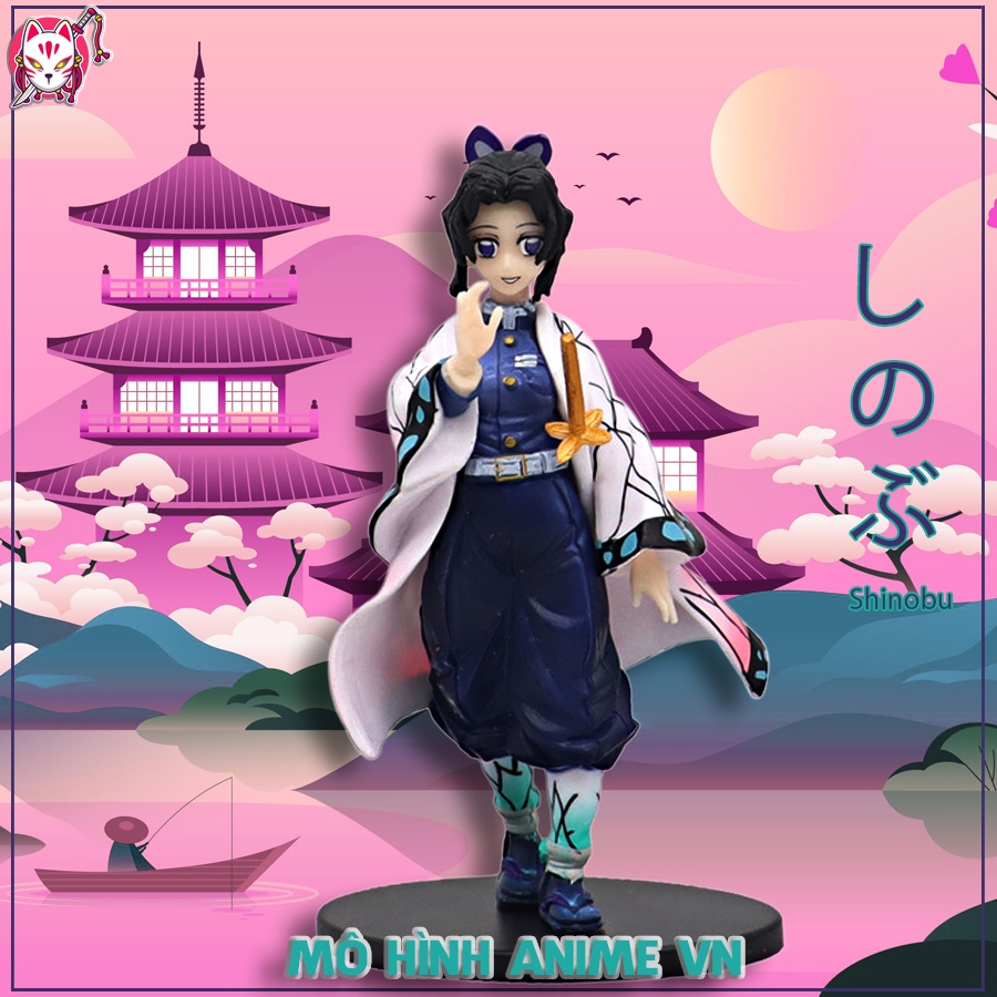 [XẢ KHO] Mô hình Kimetsu No Yaiba nhân vật Tanjiro Nezuko Zenitsu Inosuke Giyuu Shinobu (Giá Xưởng)