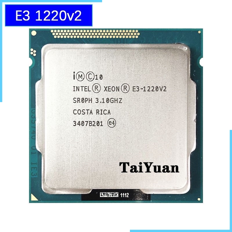 Bộ vi xử Lý Intel Cpu Xeon E3-1220V2 ngang với I5-3470