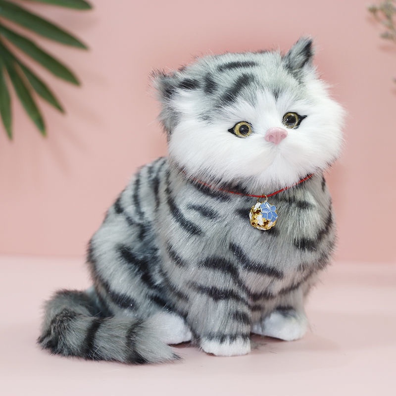 Búp Bê Hình Chú Mèo Dễ Thương Dùng Làm Quà Tặng Sinh Nhật Cho Bé