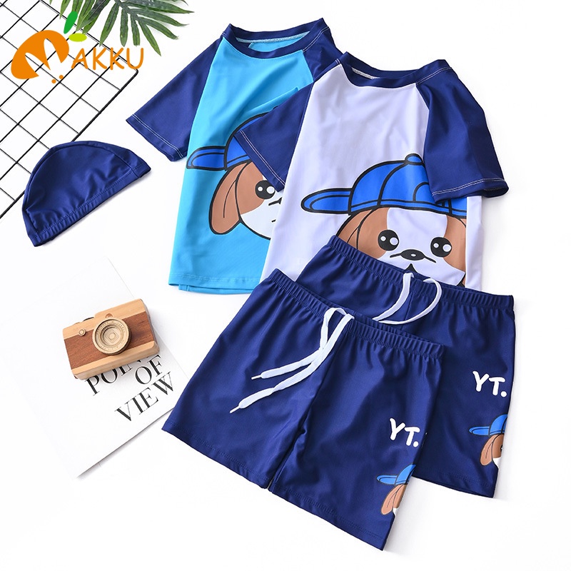 Bộ Đồ Bơi In Hình Hoạt Hình Cho Bé Trai