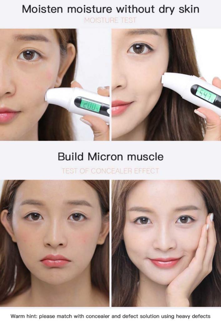 (Hàng Mới Về) Kem Nền Che Khuyết Điểm Dạng Lỏng Dưỡng Ẩm Làm Trắng Da | BigBuy360 - bigbuy360.vn