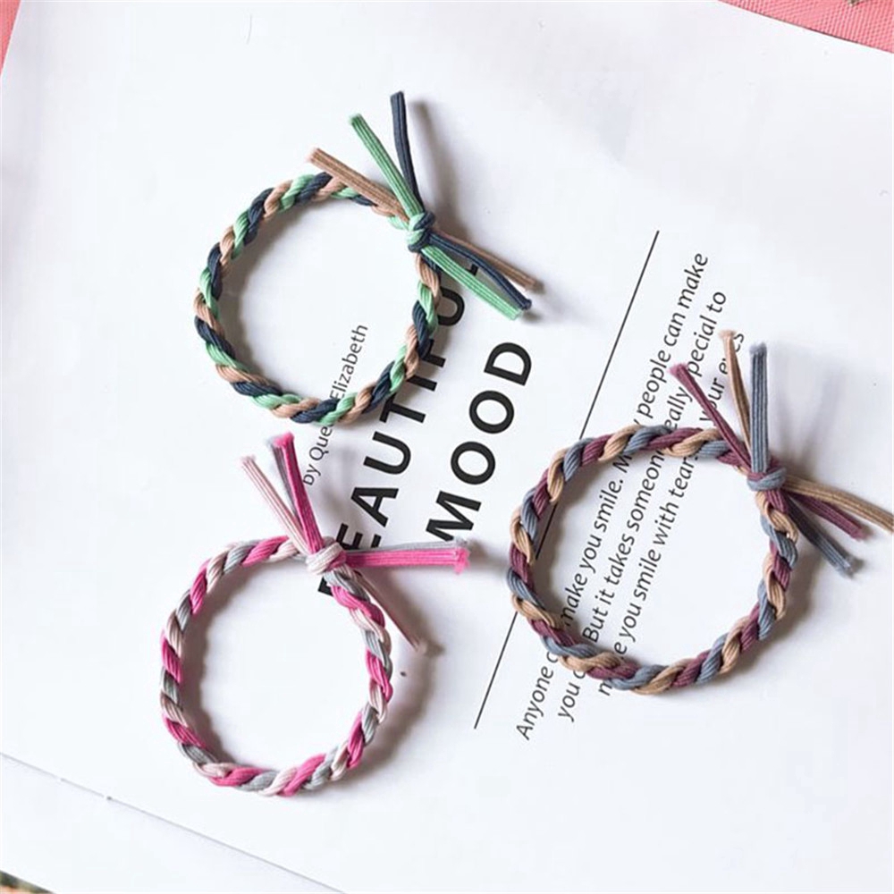 Dây nơ cột tóc nhiều màu xinh xắn