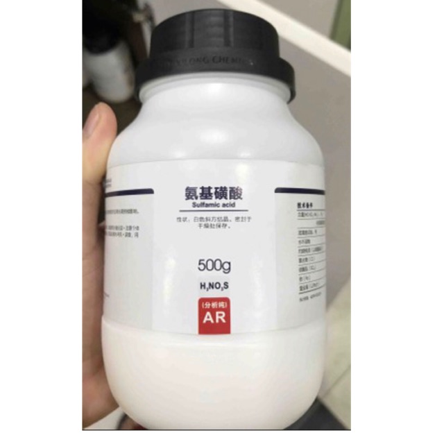 Hoá chất Sulfamic acid axit amidosulfonic Xylong lọ 500g