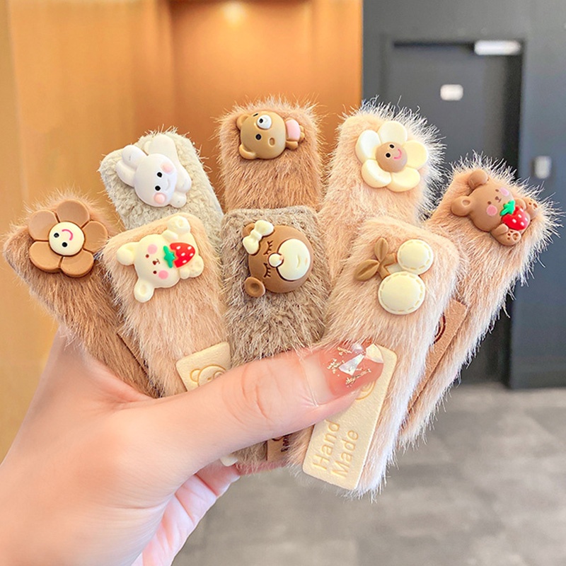 Thời Trang Kẹp Tóc Hoạt Hình Dễ Thương JP6