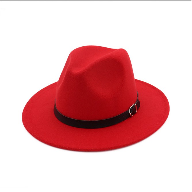 Mũ Phớt Fedora Nam Nữ FN11 Rộng Vành Mugout - Nón Vintage Chất Liệu Nỉ