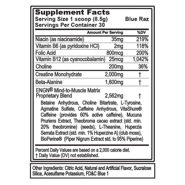 [MALL] Gói Tăng Sức Mạnh Dùng Thử Trước Và Trong Tập Luyện EVL ENGN Pre Workout 1 lần dùng - Từ Mỹ