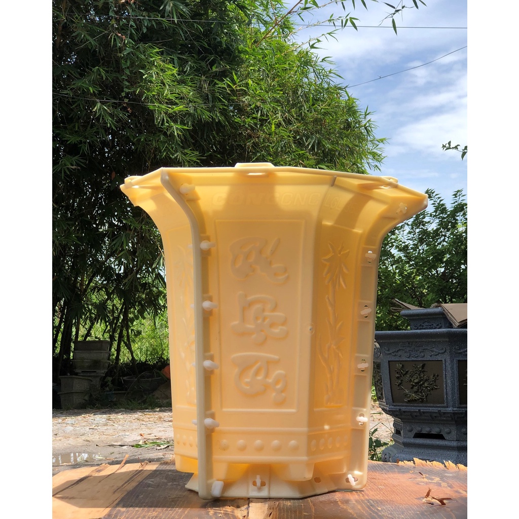 Khuôn đúc chậu lục giác ống 45