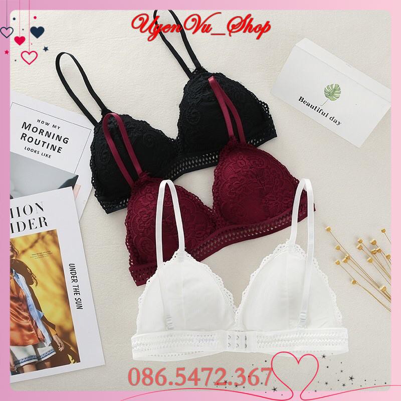 áo bra ren cài nút dây căn chỉnh được [Chính hãng