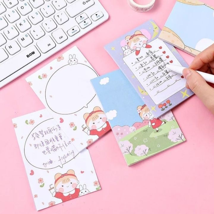 Giấy Nhớ Giấy Ghi Nhớ Giấy Note Giấy Check List 50 tờ Nhiều Mẫu Cute Dễ Thương