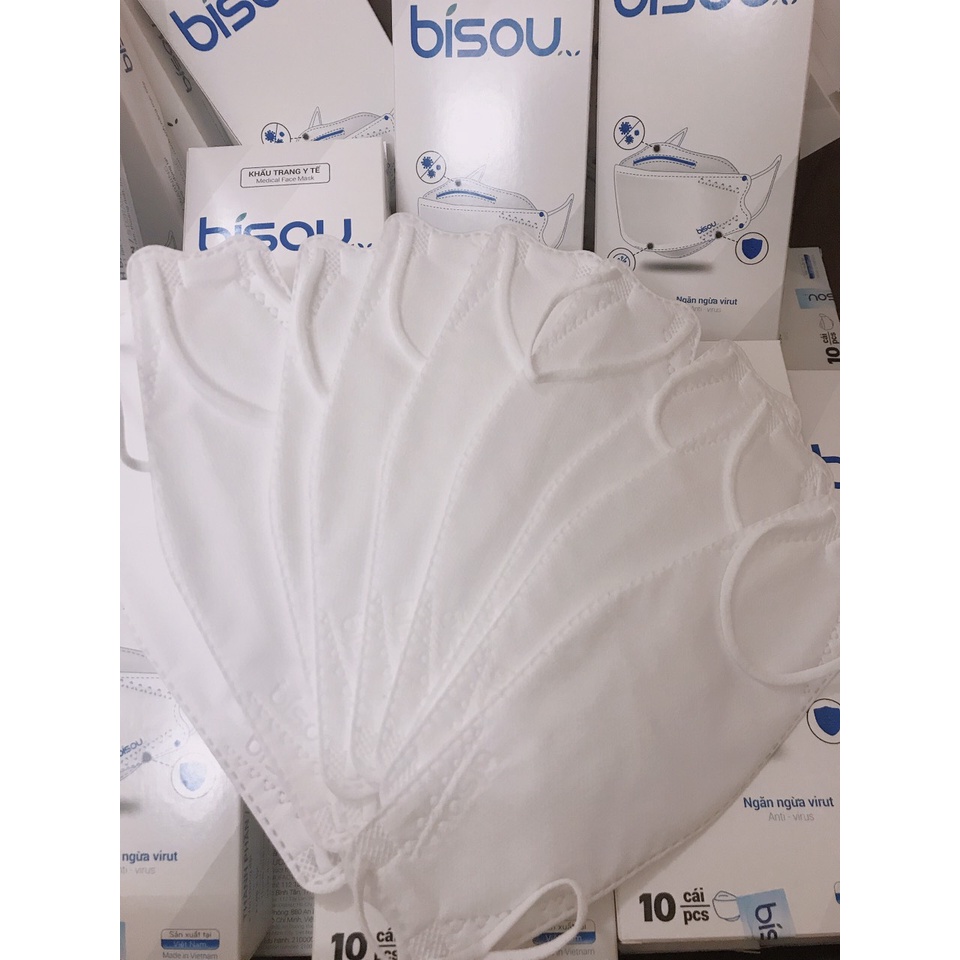 [HÀNG CHUẨN CÔNG TY] KHẨU TRANG BISOU KF94 - HỘP 10C | BigBuy360 - bigbuy360.vn