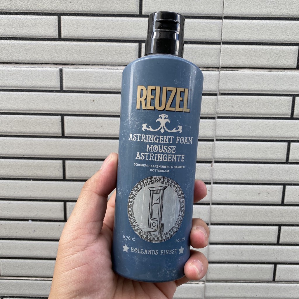 🥜Reuzel - USABọt dưỡng và làm dịu sau khi cạo râu Astringent Foam Reuzel 200ml