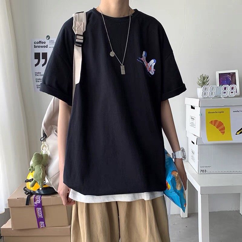 Áo phông tay lỡ unisex WIND form rộng cotton SPODY thun oversize nam nữ ulzzang | BigBuy360 - bigbuy360.vn