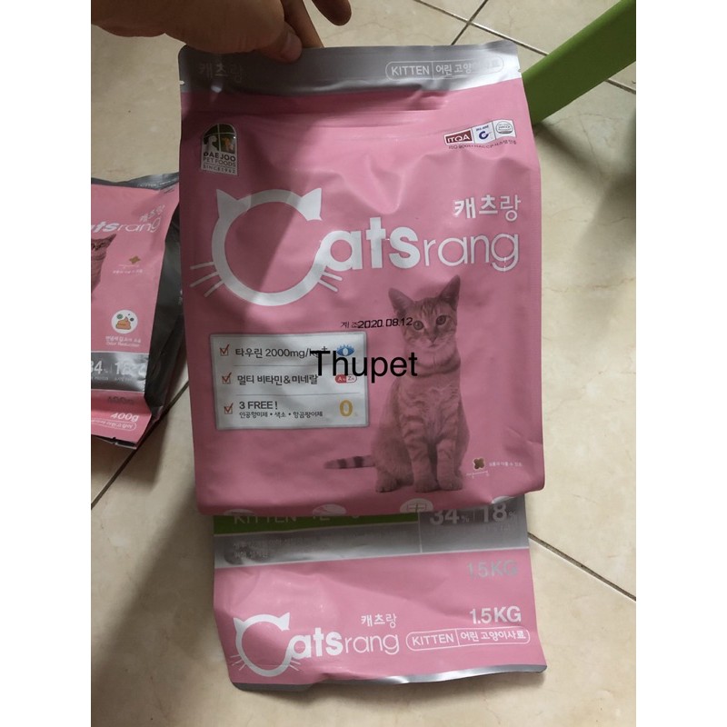 Thức ăn cho mèo con Catsrang kitten (400g-1,5kg)
