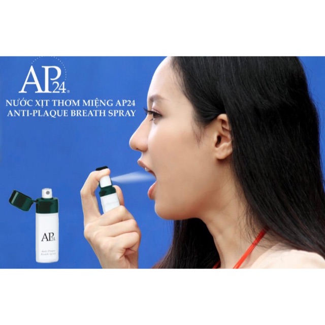 Nước xịt thơm miệng AP24 Anti-Plaque Breath Spray