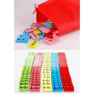 DOMINO TOÁN SỐ BẰNG GỖ