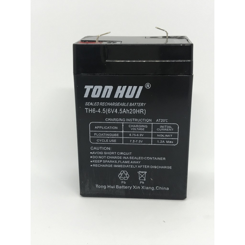 Acquy xe ô tô,xe máy điện trẻ em 6v (bảo hành 3 tháng)