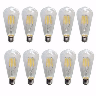 Combo 10 bóng đèn led edison st64 - đuôi e27