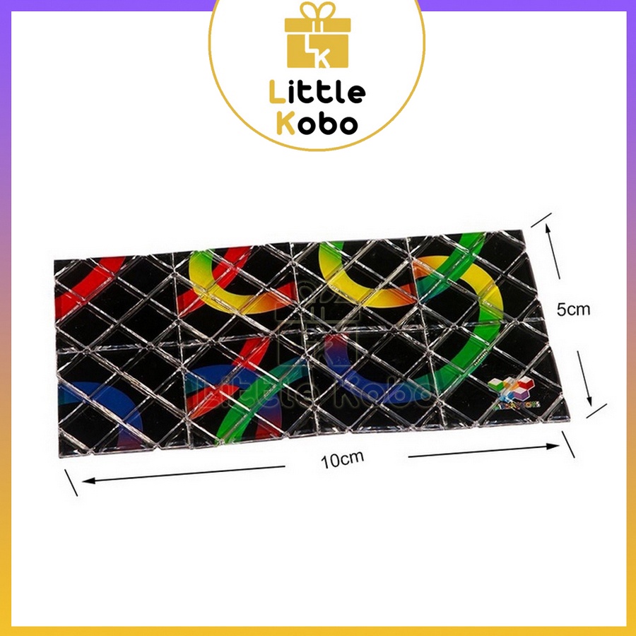 Rubik LingAo Magic 8 Panel Rubic Biến Thể Dây String Đồ Chơi Trí Tuệ Trẻ Em Phát Triển Tư Duy Thông Minh - Little Kobo