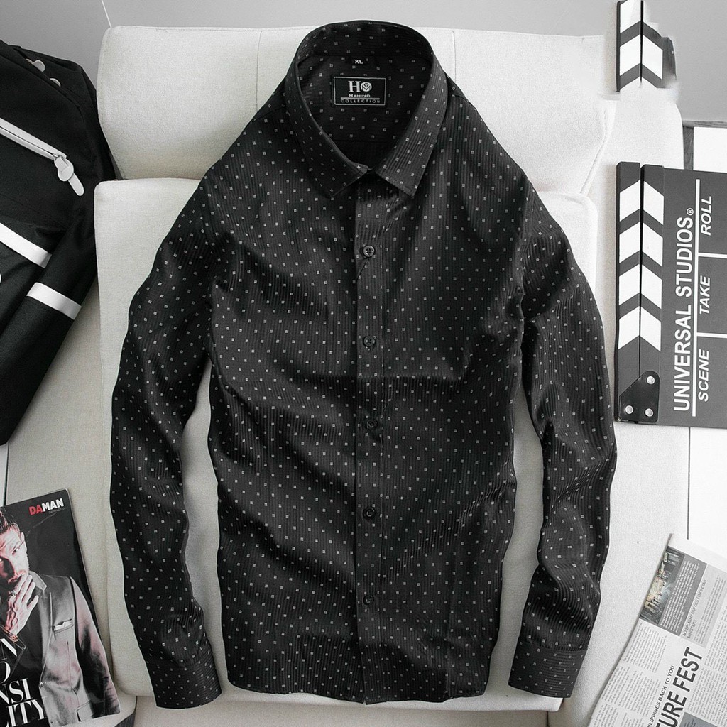 Áo sơ mi nam  không nhăn chất lụa Form chuẩn, chất dày đẹp | BigBuy360 - bigbuy360.vn