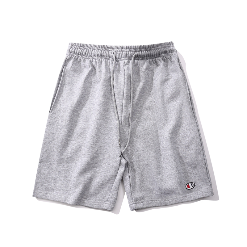 Quần Short Thể Thao Vải Cotton Thêu Chữ Champion Thời Trang Cho Nam Nữ