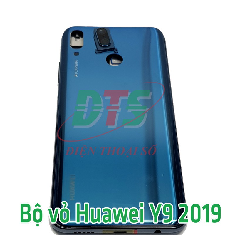 Sườn vỏ Huawei Y9 2019 gồm nắp lưng và kính camera