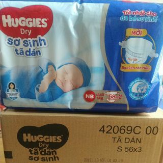 Tã dán Huggies /size NB/74 miếng