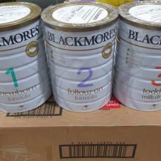 Sữa bột blackmore 1,2,3 mẫu mới