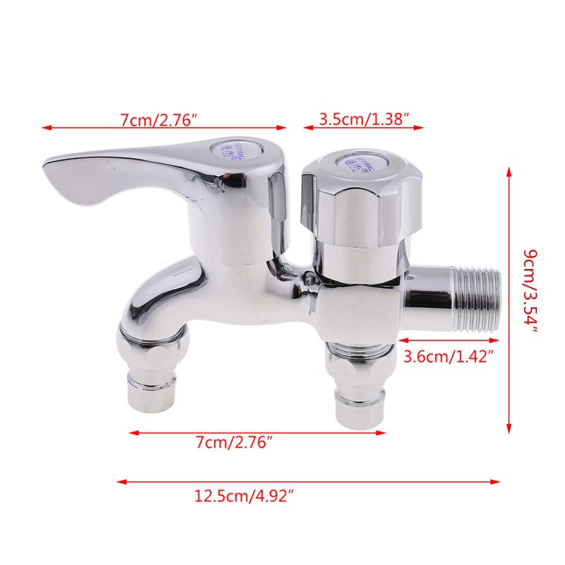 Vòi nước 2 đầu ra đa năng dành cho máy giặt