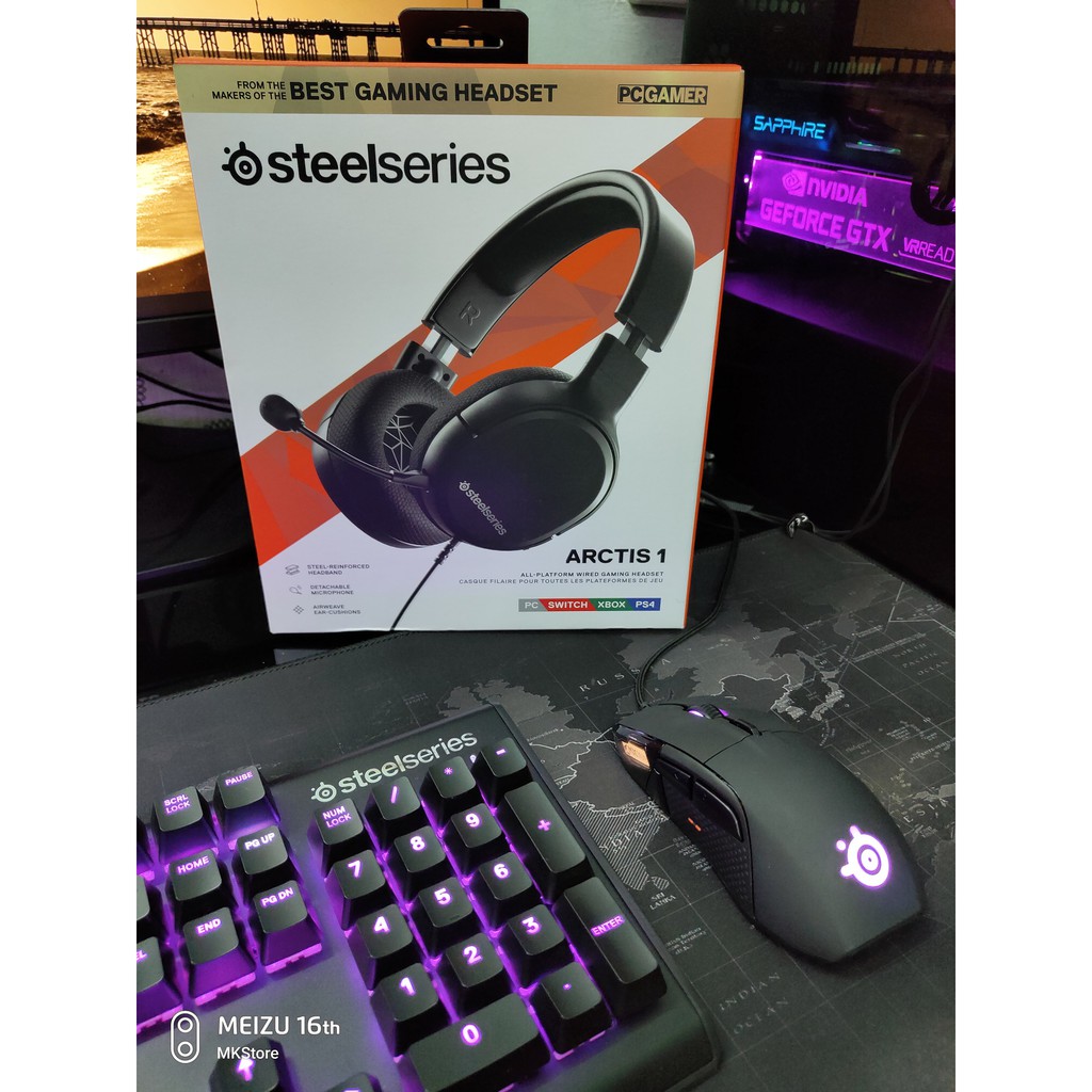 Tai nghe Steelseries Arctis 1 PC Gamer (Black - 61427) | BigBuy360 - bigbuy360.vn