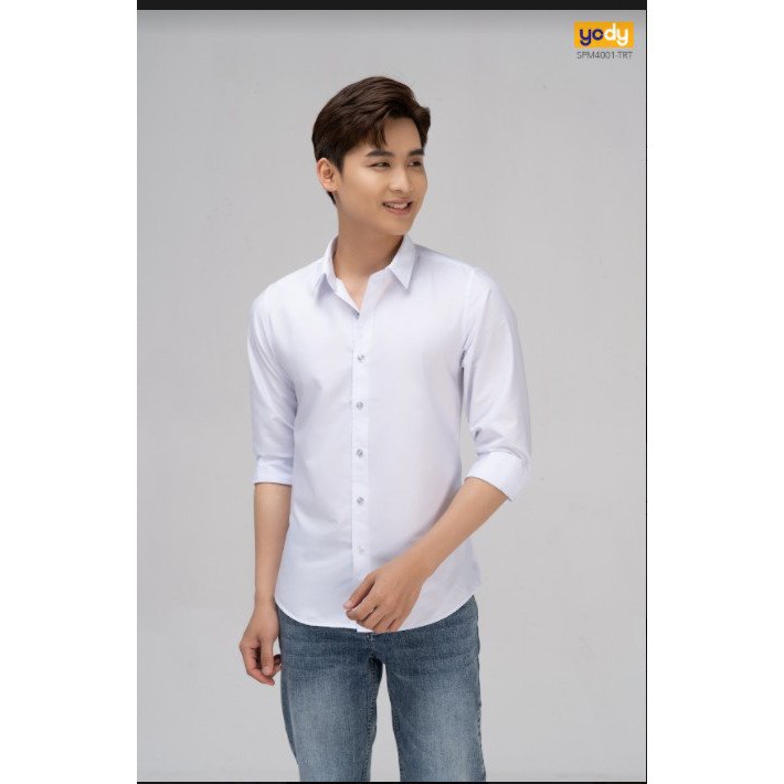 Áo Sơmi Nam Dài Tay Slim YODY Kháng Khuẩn Khử Mùi Tốt, Không Nhăn Tự Nhiên - SPM4001