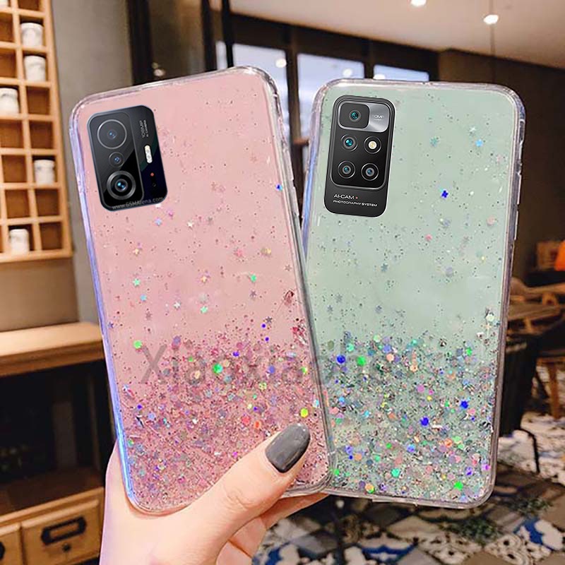 Ốp Điện Thoại tpu Họa Tiết Bầu Trời Đầy Sao Cho XIAOMI 11T 11T PRO Redmi 10 Note10 5g 9C 9T XIAOMI 11T PRO