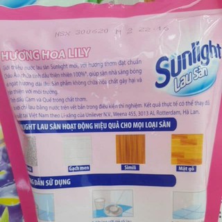 Set 5 bịch nước lau sàn Sunlight 550g