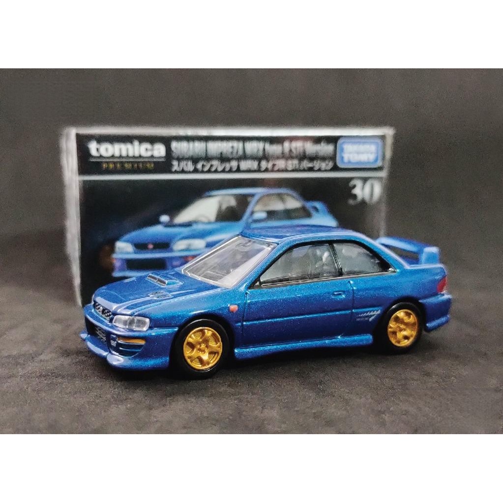 Xe mô hình Tomica Premium No.30 Subaru Impreza WRX TypeR STi Version 270751 Fullbox Chính Hãng Takara Tomy - Victoys