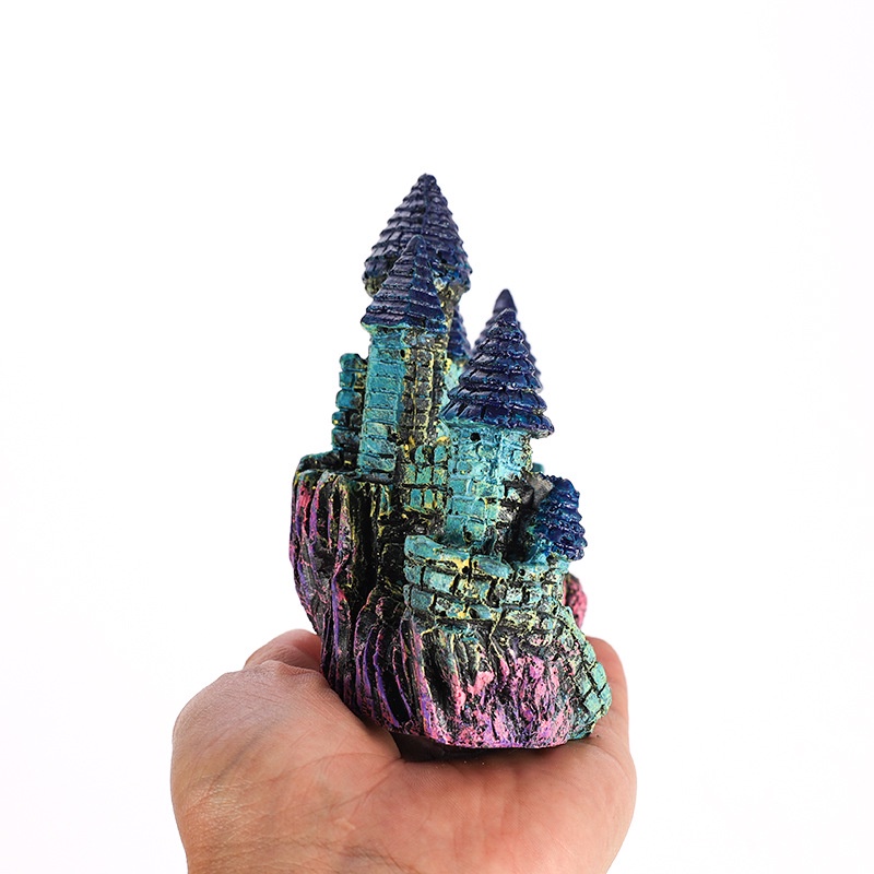 Đồ Trang Trí Hồ Cá Hình Lâu Đài