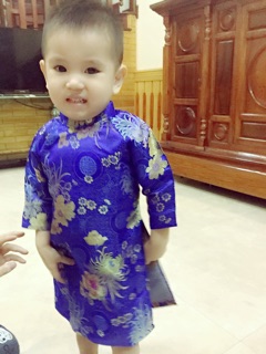 Áo gấm thượng hải loại 1