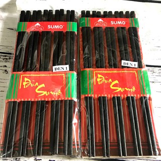 10 đôi đũa gỗ sumo đen M2T