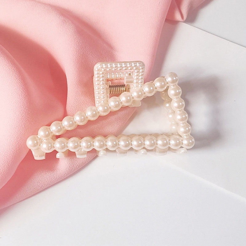 Kẹp Tóc Cỡ Lớn Thiết Kế Đơn Giản Phong Cách Hàn Quốc