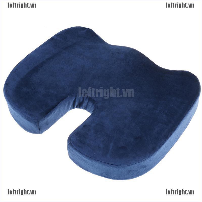 Gối xốp đệm êm ái chỉnh hình xương cụt giảm đau tiện dụng