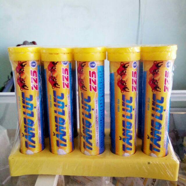 Viên sủi tăng lực bò húc