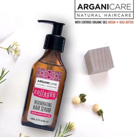 Serum dưỡng tóc Collagene - Arganicare giúp phục hồi, nuôi dưỡng tóc bóng mượt vượt trội