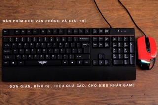 Bàn phím máy tính có dây, keyboard Newmen E340