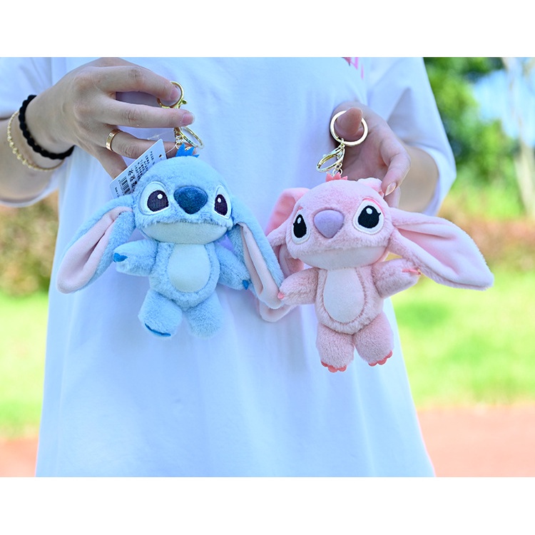 Móc Khóa Hình Stitch Nhồi Bông 5in Dễ Thương